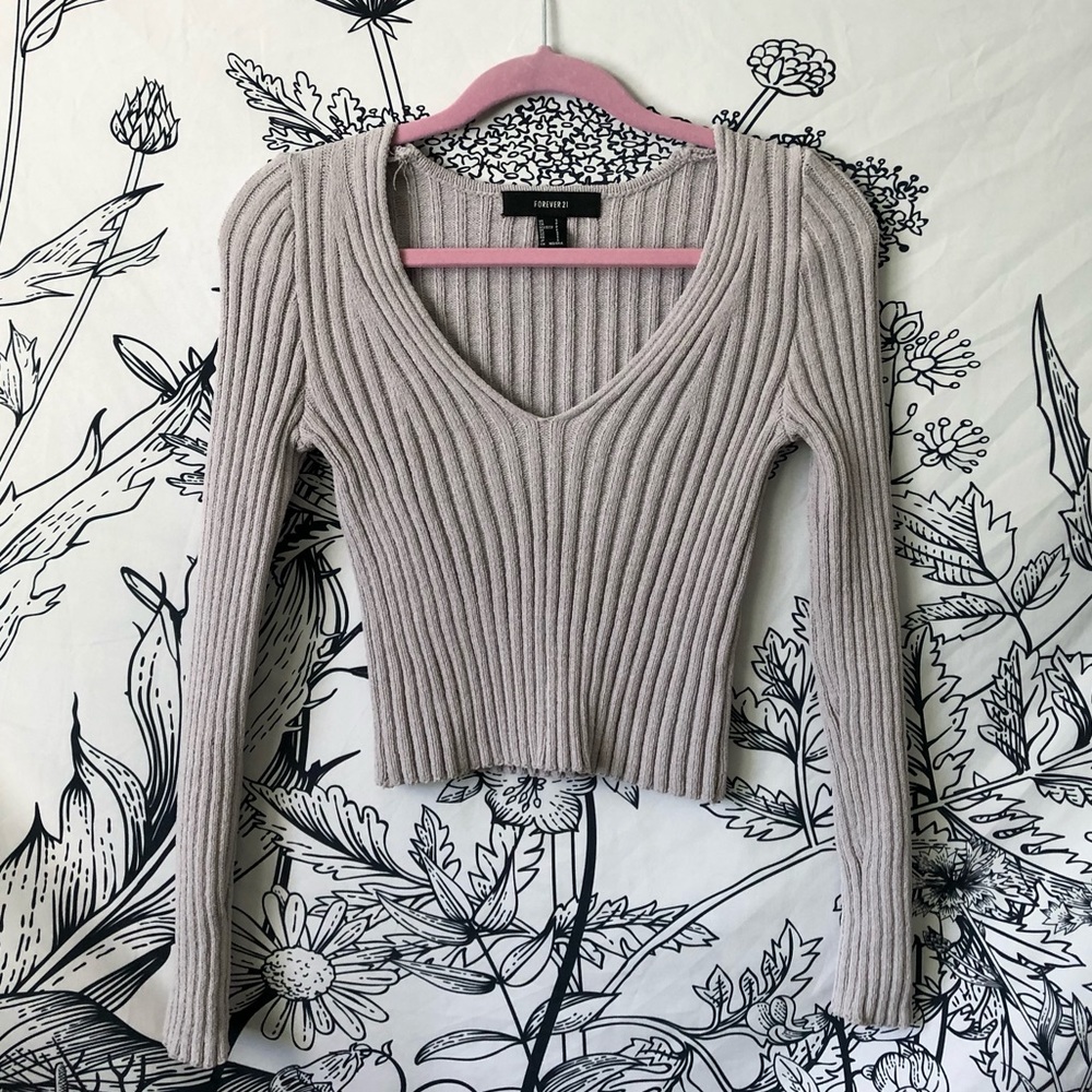 Long sleeve cropped too